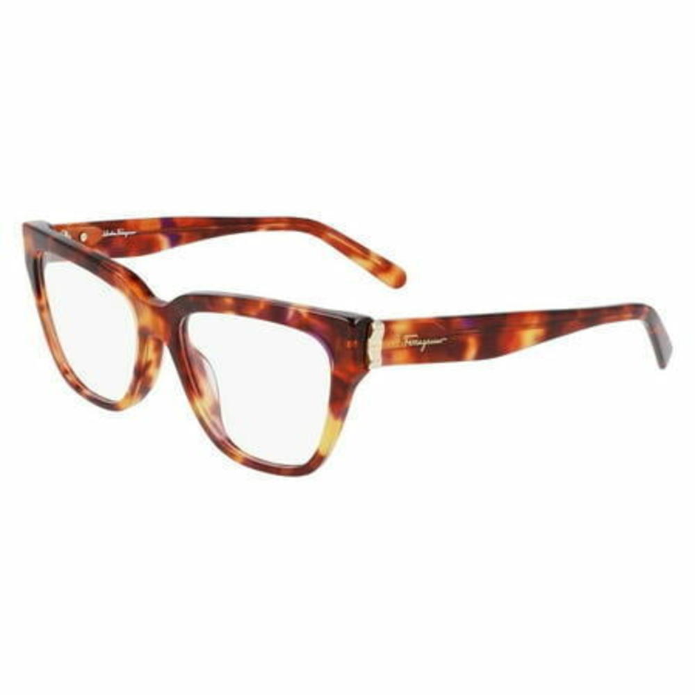 NEW Salvatore Ferragamo SF 2893 214 Tortoise Eyeglasses 53/16/140